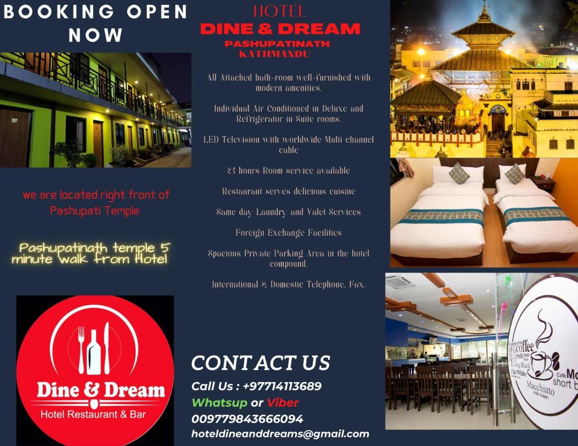 Hotel Dine & Dream Kathmandu Exterior photo